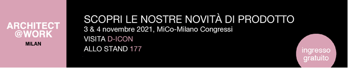 Architect@Work Milano, 3 e 4 Novembre